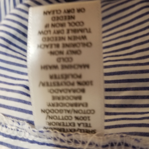 EUC Loft Petite Embroidered Top size MP - Picture 5 of 6